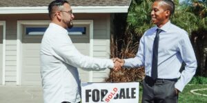 Modern house exterior representing home equity